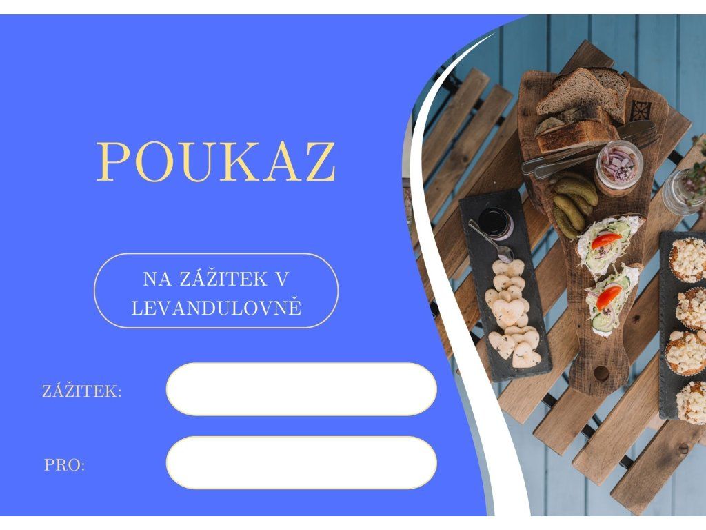 Piknik v levandulovém poli pro dva