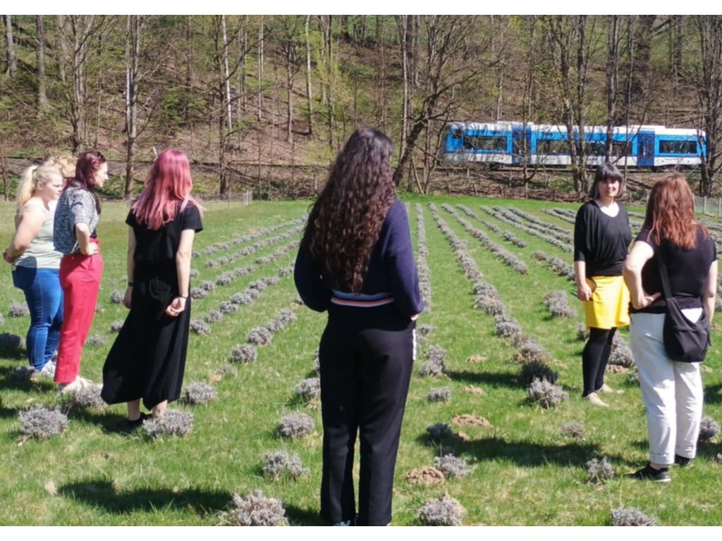 Komentovaná prohlídka v Levandulovně pro skupinu